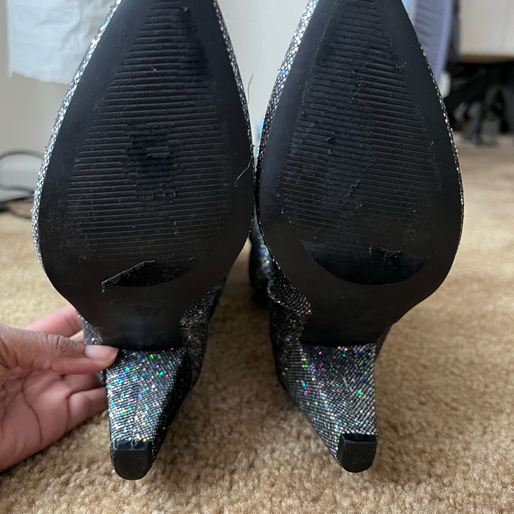 Steve Madden Mirage Glitter Boots - Picture 12 of 13